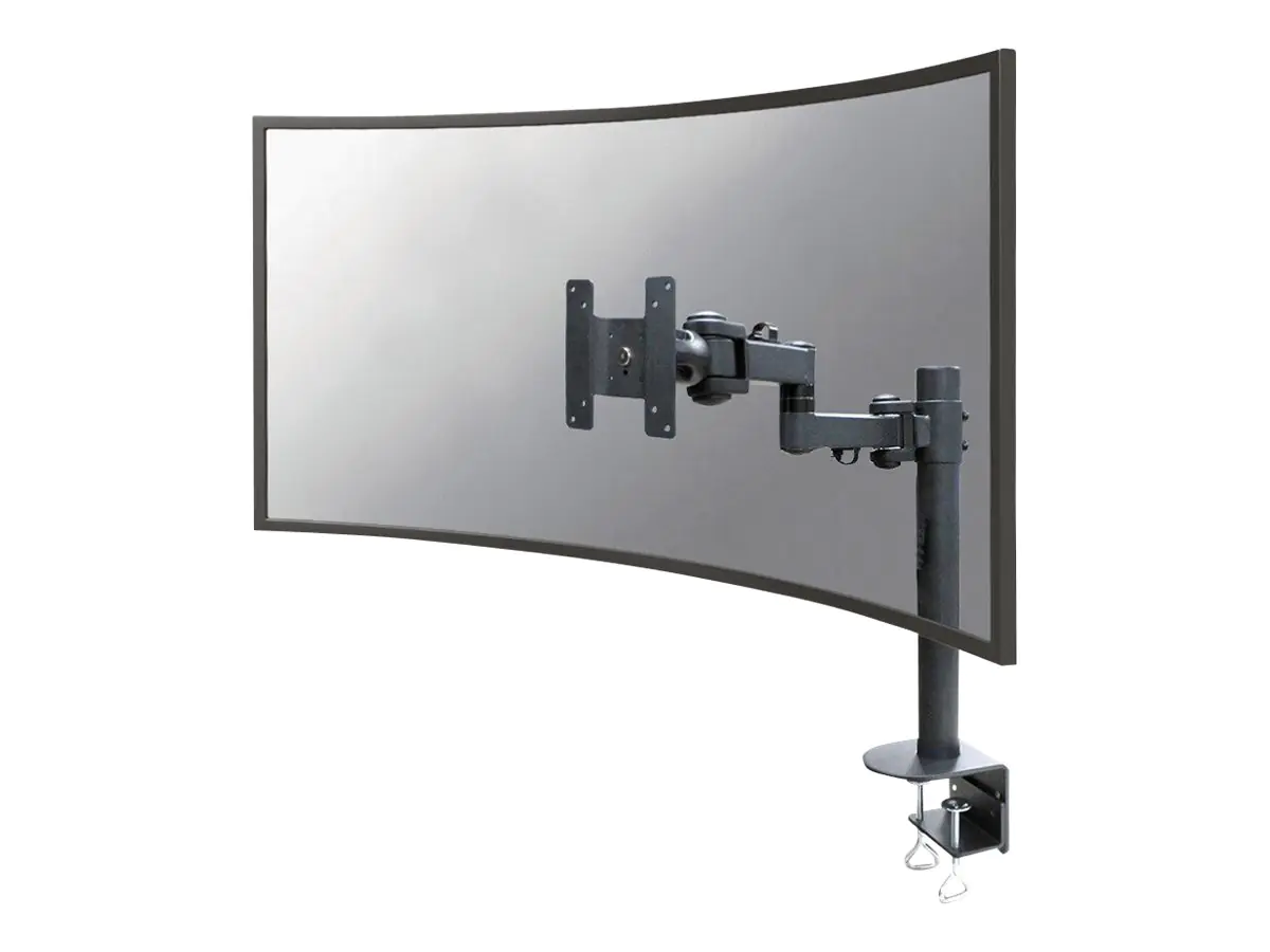 Neomounts FPMA-D960PLUS - Befestigungskit - Voll beweglich - für LCD-Display - Stahl - Schwarz - Bildschirmgröße: 25.4-124.5 cm (10"-49") - Klemmmontage, Tischmontage