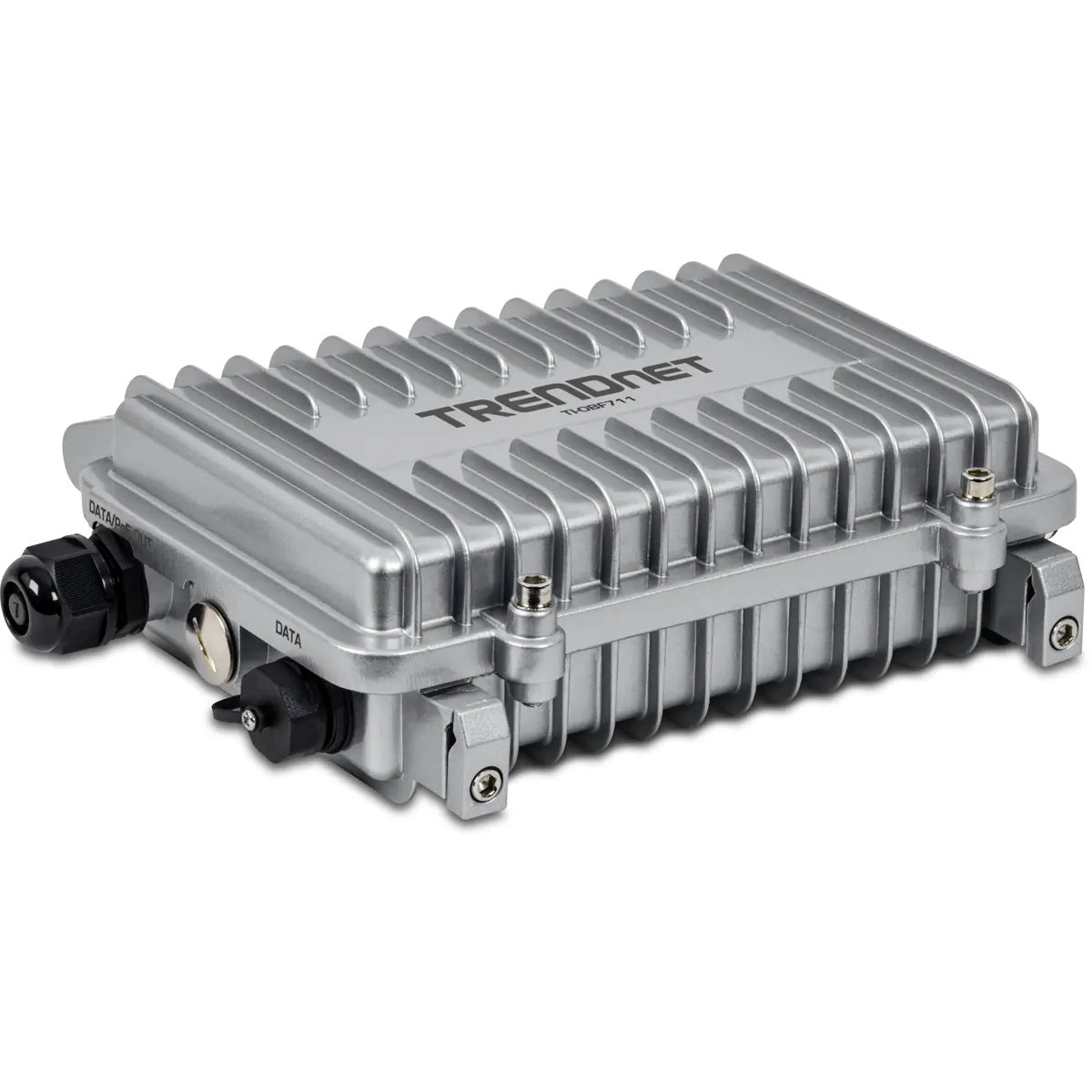 TRENDnet Industrial Outdoor Injector 10G PoE++ LC->RJ45 - Converter - 10 Gbps TI-OBF711