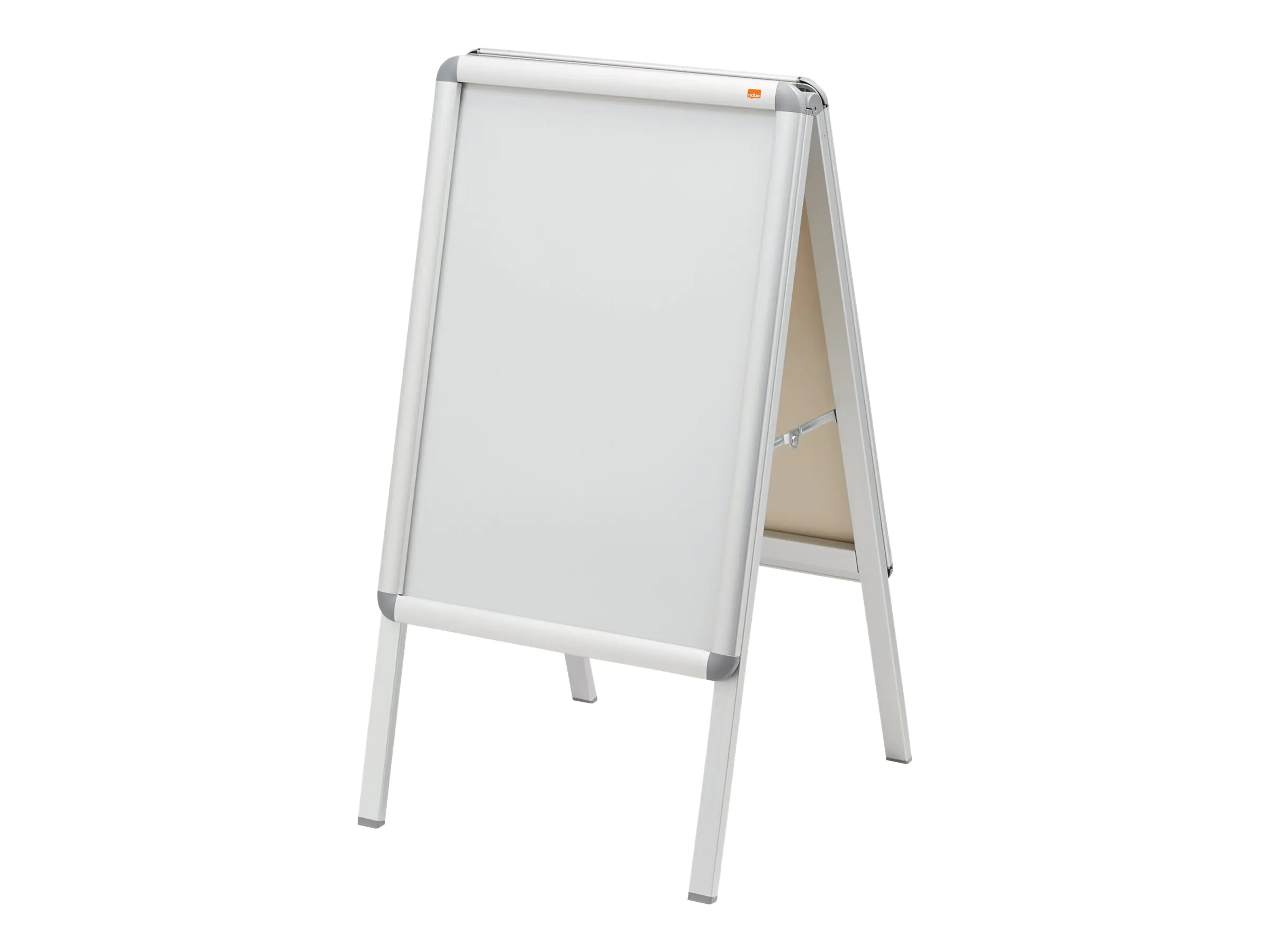 Nobo Plakatständer 1902207 DIN A2 Alurahmen silber