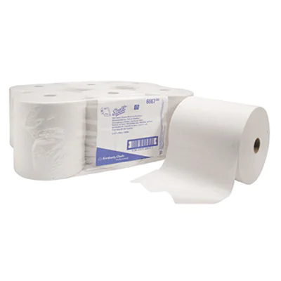 Scott Handtuchrolle Slimroll 6667 20cmx304m weiß 6 St./Pack.