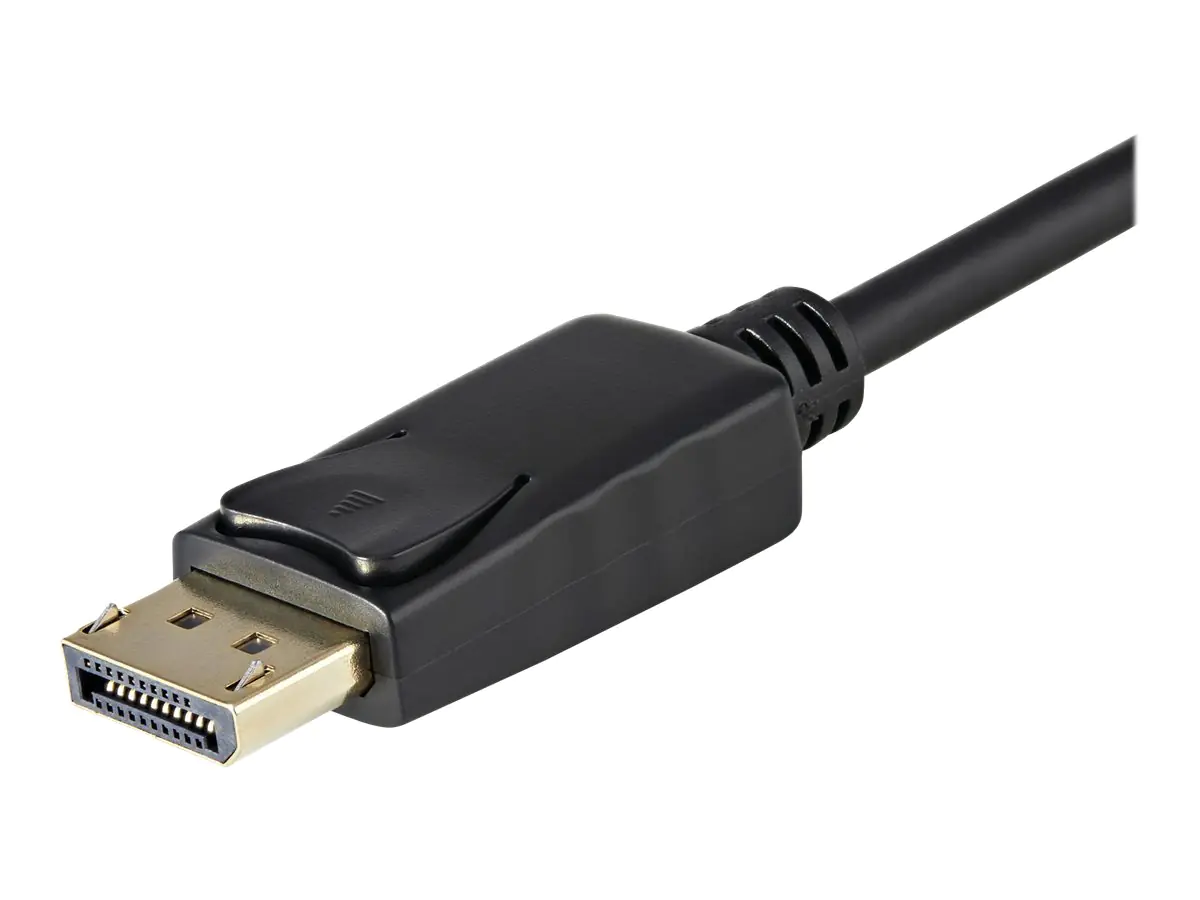 StarTech 3ft DisplayPort to VGA Adapter Cable - 1920x1200 - Active DisplayPort (DP) Computer or Laptop to VGA Monitor or TV Display (DP2VGAMM3B) - Adapterkabel - DisplayPort (M) eingerastet zu HD-15 (VGA) (M) - DisplayPort 1.2 - 1 m - aktiv, 2048 x 1280 S