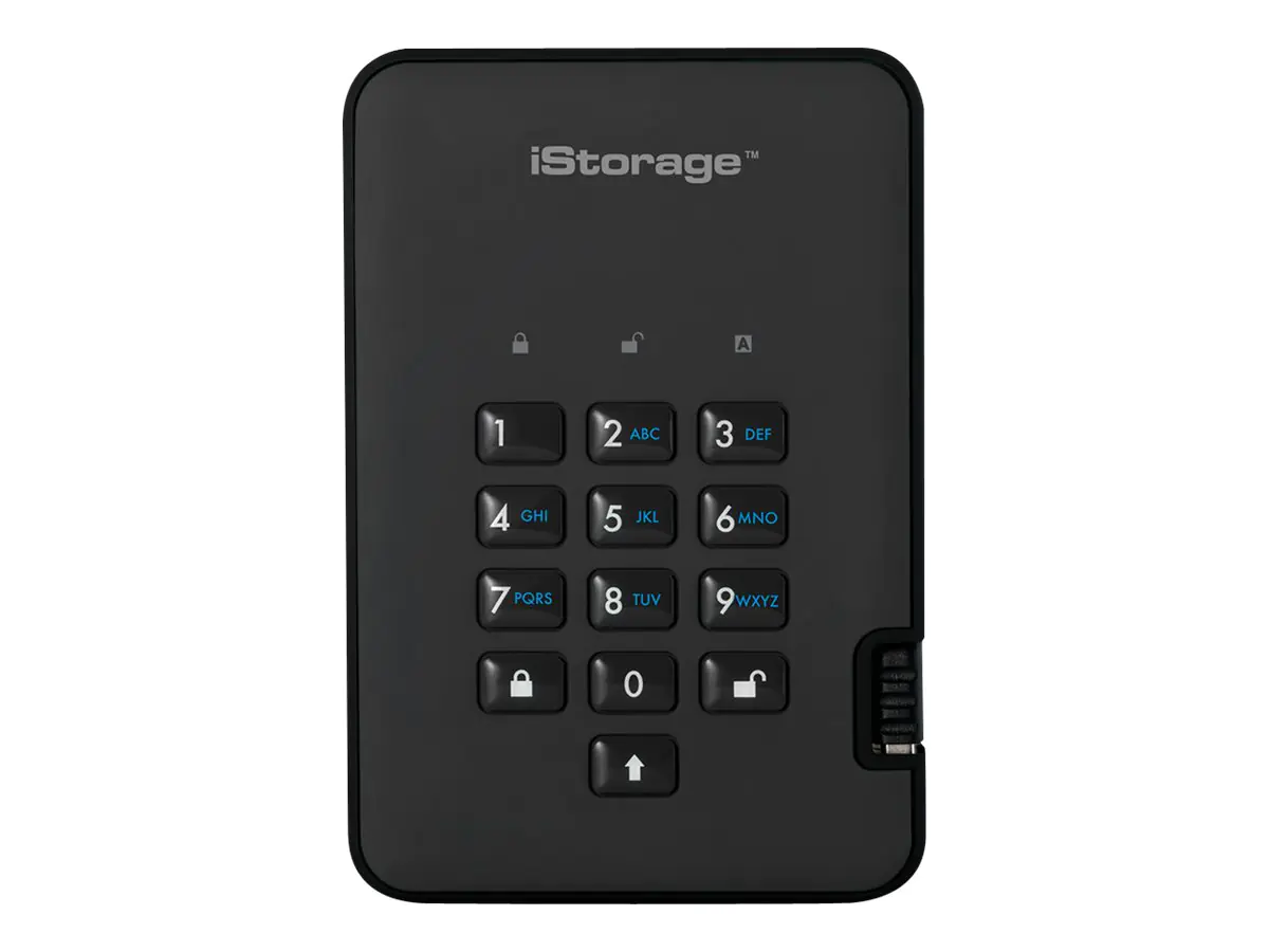 iStorage diskAshur² - SSD - verschlüsselt - 8 TB - extern (tragbar) ISDA2256SSD8000B