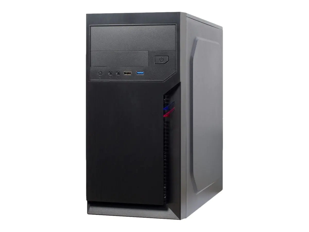 Inter-Tech IT-6502 Romea - Micro Tower - micro ATX - keine Spannungsversorgung (ATX) - USB/Audio