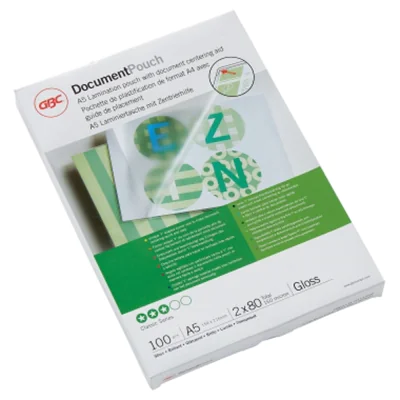 GBC Folientasche DocumentPouch IB575037 DIN A5 100 St./Pack. GBC Folientasche DocumentPouch IB575037 DIN A5 100 St./Pack.
