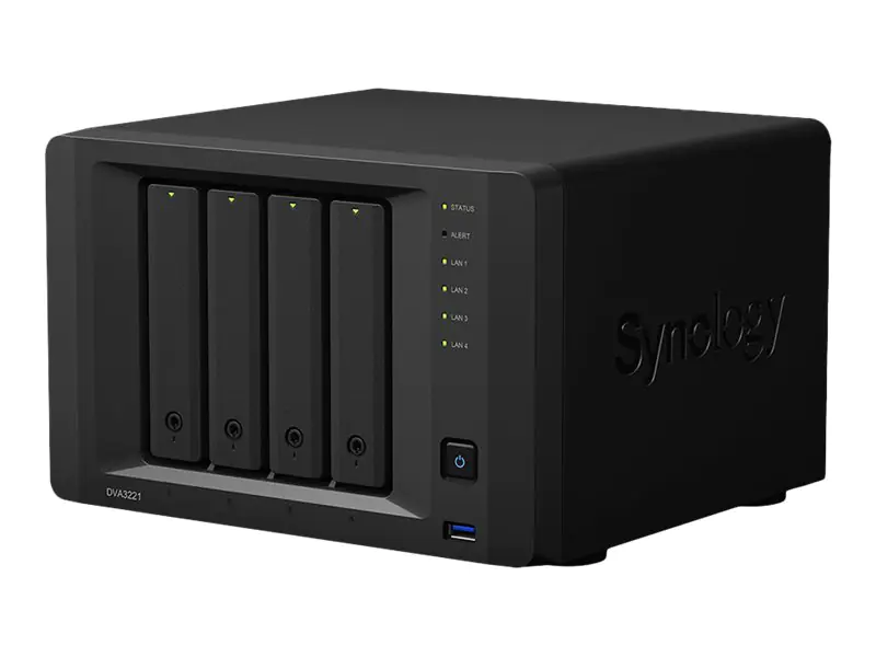 Synology Deep Learning NVR DVA3221 - NVR - 32 Kanäle - netzwerkfähig