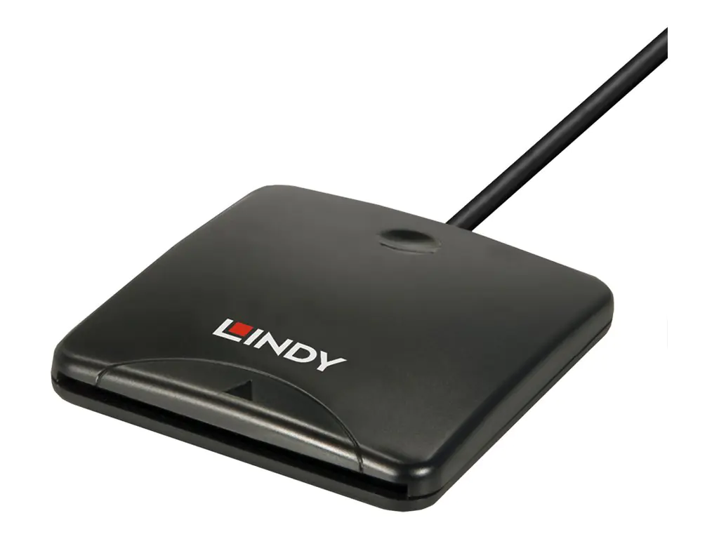 Lindy SMART Chipkartenleser - USB 2.0 - Schwarz
