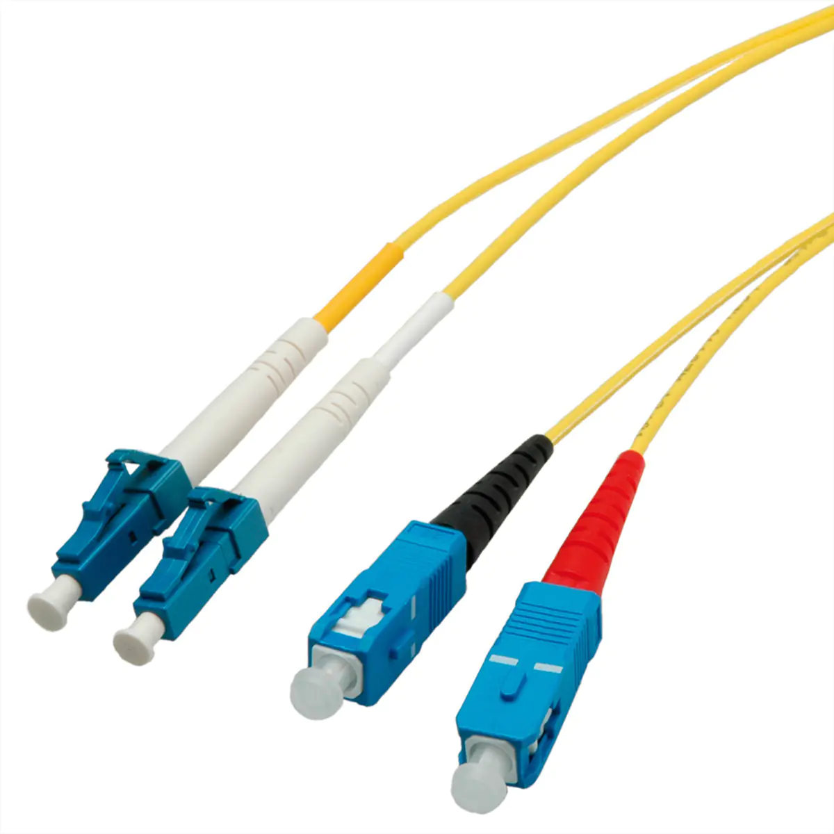Roline Patch-Kabel Glasfaser 21061101 1 m Gelb