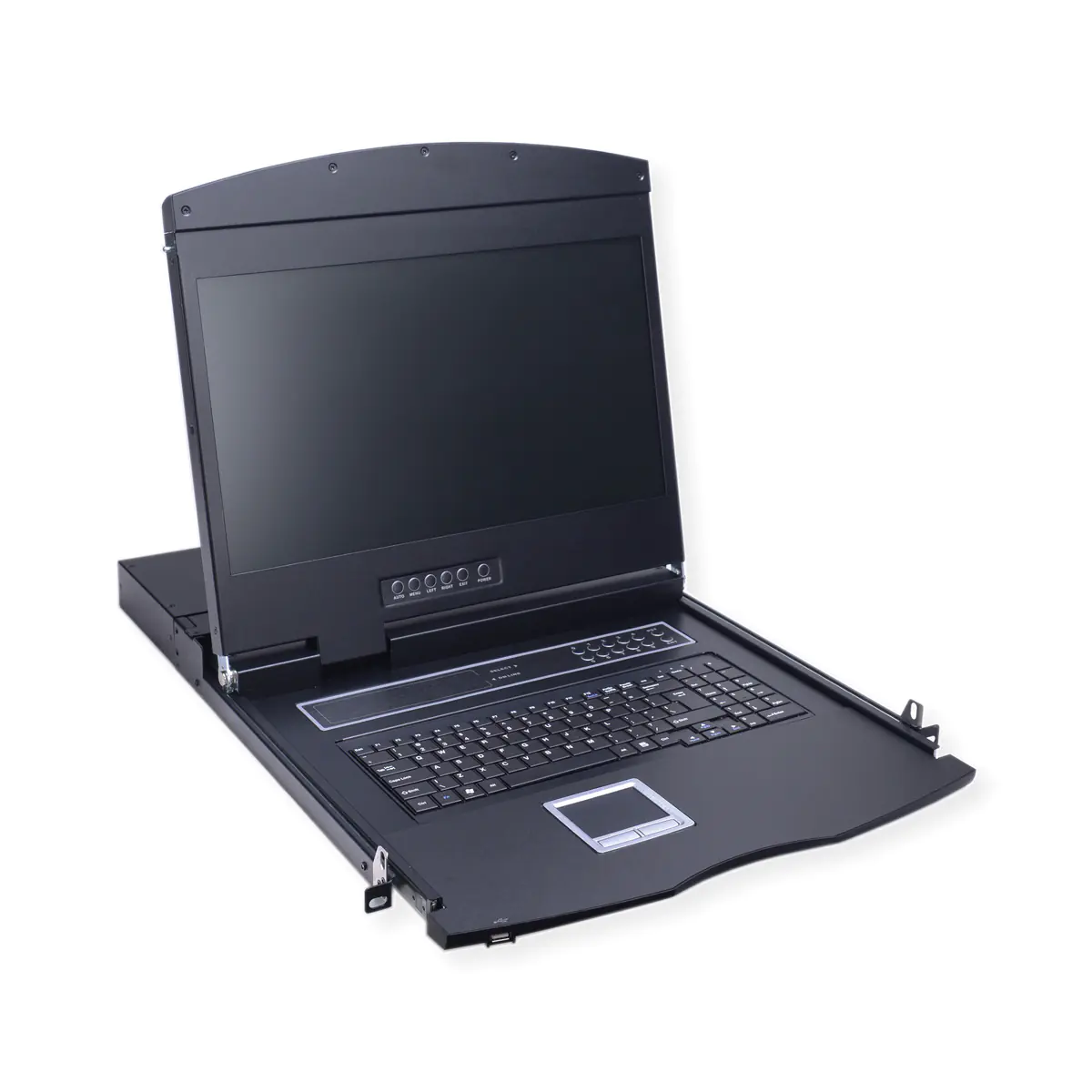 VALUE 48.26cm 19Zoll KVM-Konsole 48cm TFT 16 9 VGA USB Tastaturlayout 26.99.0133