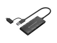 Conceptronic - Kartenleser - 7 in 1 (MS, MMC, SD, xD, CF, TransFlash, microSD, SDHC, MS Micro, microSDHC, SDXC, microSDXC) - USB 3.0/USB-C Conceptronic - Kartenleser - 7 in 1 (MS, MMC, SD, xD, CF, TransFlash, microSD, SDHC, MS Micro, microSDHC, SDXC, microSDXC) - USB 3.0/USB-C