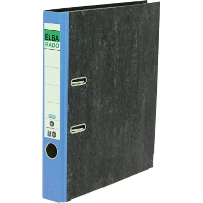 ELBA Ordner ELBArado 100555308 DIN A4 50mm Pappe blau ELBA Ordner ELBArado 100555308 DIN A4 50mm Pappe blau