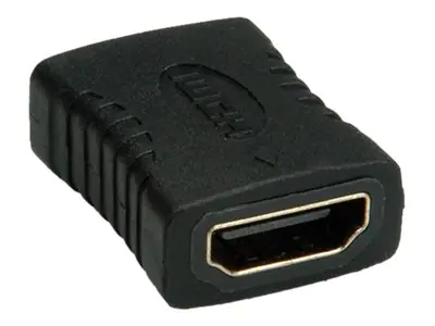 Roline - HDMI Kupplung - HDMI weiblich zu HDMI weiblich - Schwarz Roline - HDMI Kupplung - HDMI weiblich zu HDMI weiblich - Schwarz