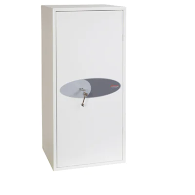 Phoenix Schlüsseltresor Fortess 45 x 100 x 24,5 cm (B x H x T) Stahl signalweiß Phoenix Schlüsseltresor Fortess 45 x 100 x 24,5 cm (B x H x T) Stahl signalweiß