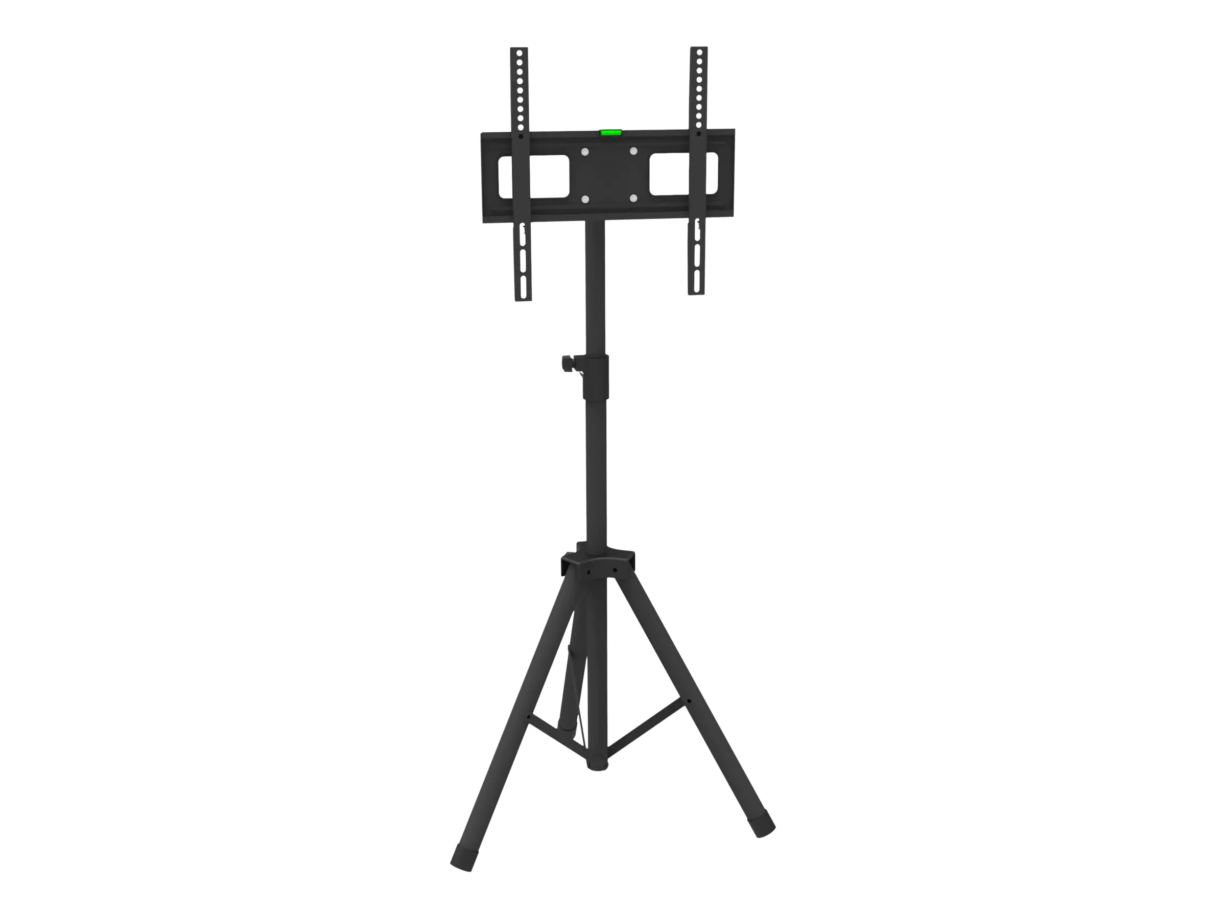 Techly Aufstellung - Universal-Stativ - für TV - Kunststoff, Stahl - Schwarz - Bildschirmgröße: 43-152 cm (17"-60") ICA-TR17T2