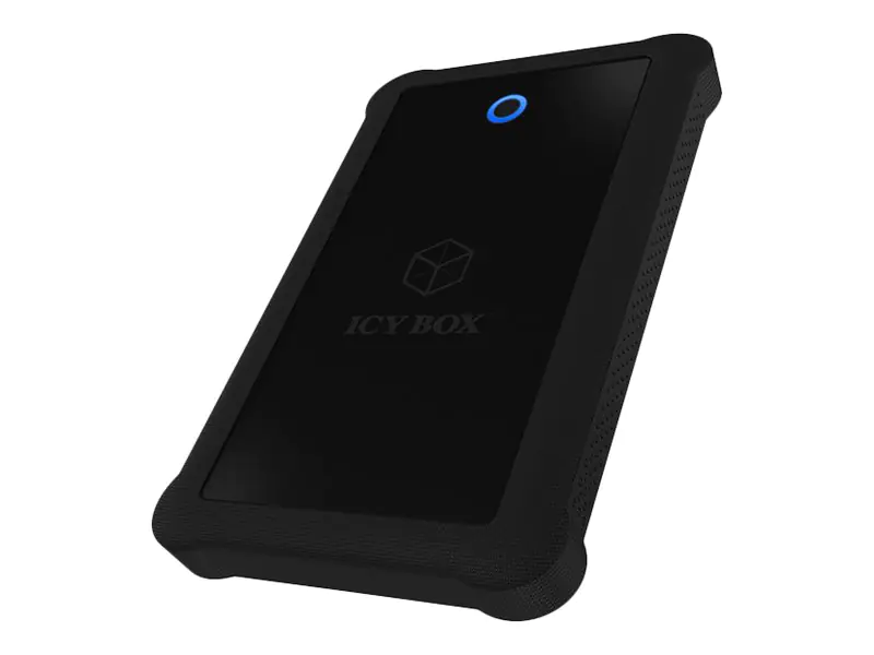 RaidSonic ICY BOX IB-233U3-B - Speichergehäuse - 2.5" (6.4 cm) - eSATA 6Gb/s - USB 3.0 - Schwarz