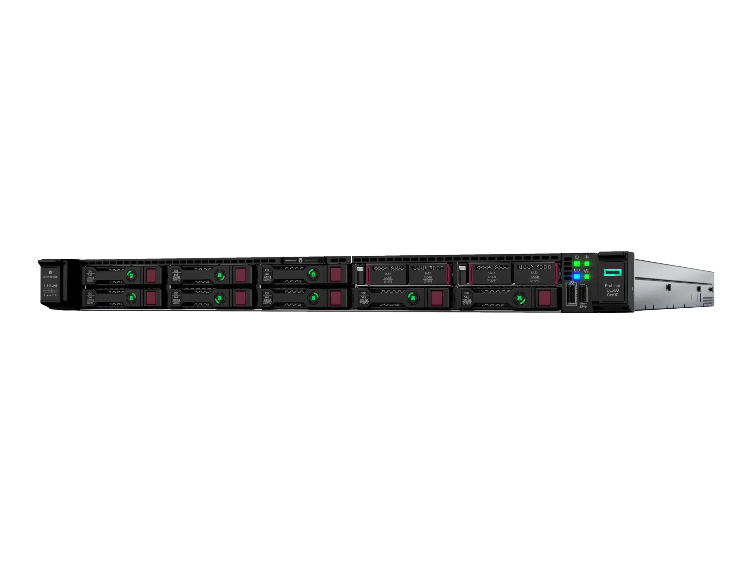 HPE ProLiant DL360 Gen10 Performance - Server - Rack-Montage - 1U - zweiweg - 1 x Xeon Silver 4110 / 2.1 GHz - RAM 16 GB - SATA/SAS - Hot-Swap 6.4 cm (2.5") P06453-B21