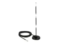 Delock GSM Antenne SMA Stecker starr omnidirektional mit magnetischem Standfuß und - Omnidirektional - WLAN 12432