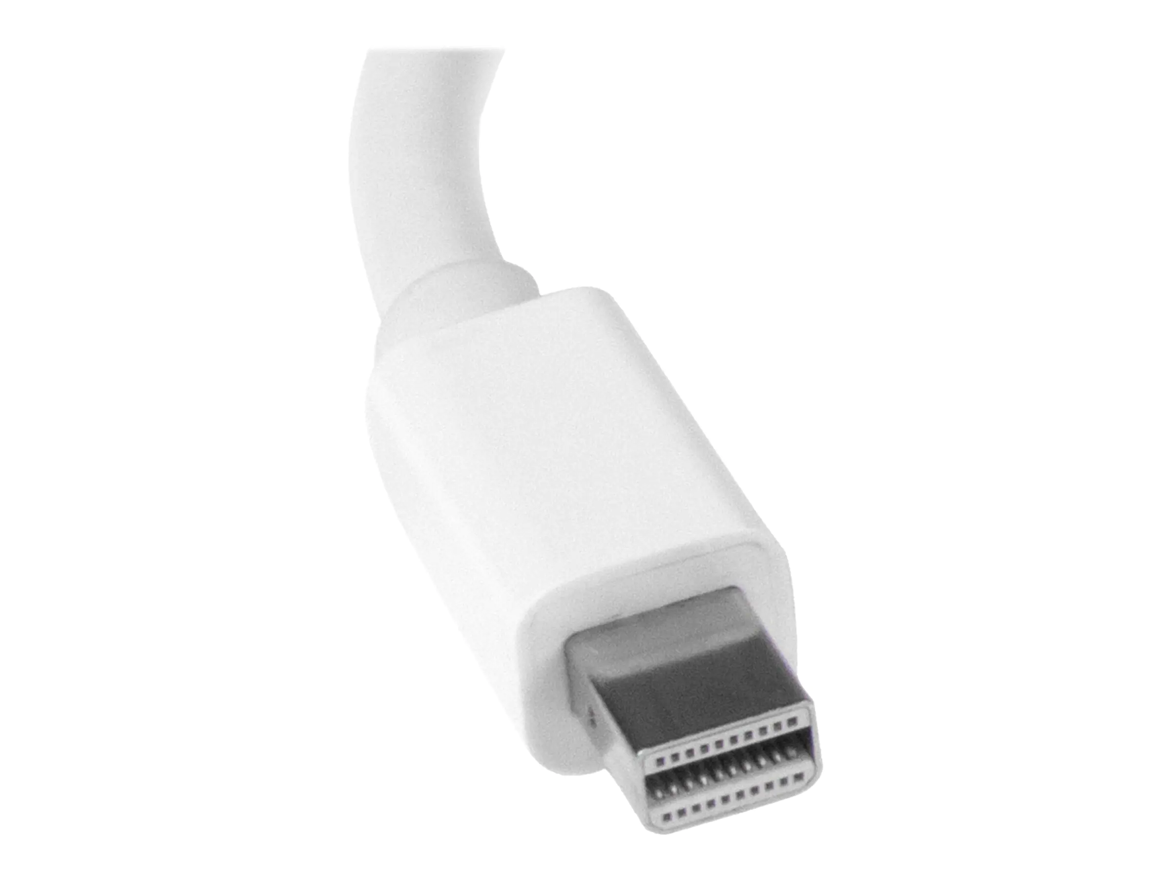 StarTech Reise A/V Adapter: 2-in-1 Mini DisplayPort auf HDMI oder VGA Konverter - mDP zu HDMI / VGA Adapter im kompakten Design - Videokonverter - DisplayPort - HDMI, VGA - weiß - für Apple MacBook Air