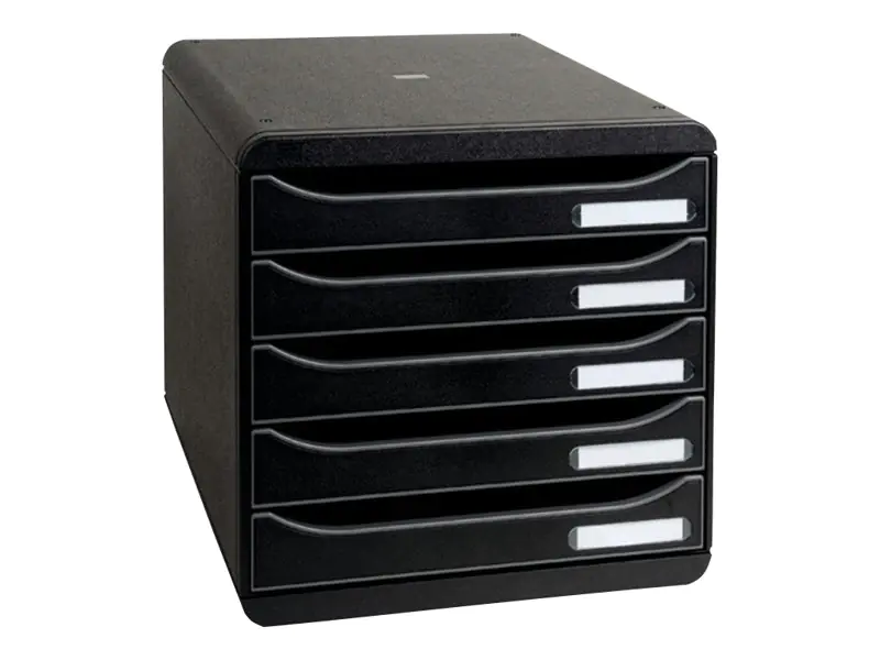 Exacompta BIG-BOX PLUS Classic - Schubladenschrank - 5 Schubfächer - für A4 Plus (210 x 330 mm) 309714D