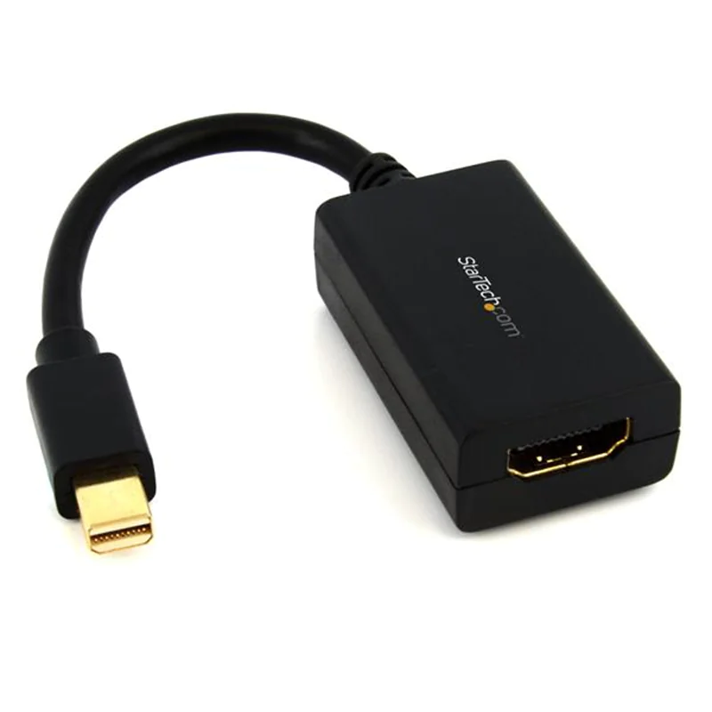 StarTech Mini DisplayPort auf HDMI Adapter - mDP zu HDMI (Stecker/Buchse) Konverter - 1920x1200 - Weiß - Videoadapter - Mini DisplayPort männlich zu HDMI weiblich - 76.2 mm - Schwarz - für P/N: DP2MDPMF3, DP2MDPMF6IN StarTech Mini DisplayPort auf HDMI Adapter - mDP zu HDMI (Stecker/Buchse) Konverter - 1920x1200 - Weiß - Videoadapter - Mini DisplayPort männlich zu HDMI weiblich - 76.2 mm - Schwarz - für P/N: DP2MDPMF3, DP2MDPMF6IN