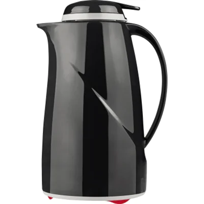 Helios Isolierkanne Wave Push 2934-002 1l schwarz Helios Isolierkanne Wave Push 2934-002 1l schwarz