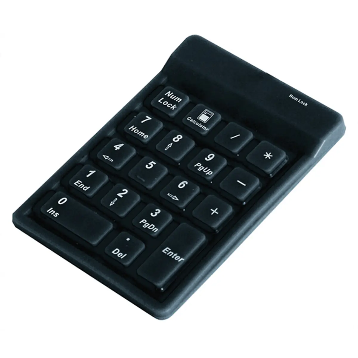 Keysonic ACK-118 BK - Tastenfeld - USB - Deutsch - retail