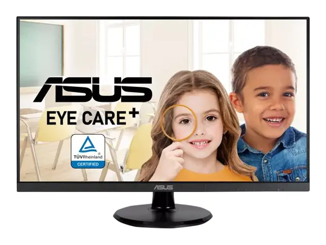 ASUS VA27DQF - LED-Monitor - 68.6 cm (27") - 1920 x 1080 Full HD (1080p) @ 100 Hz - IPS - 250 cd/m² - 1300:1 - 1 ms - HDMI, DisplayPort - Lautsprecher - Schwarz