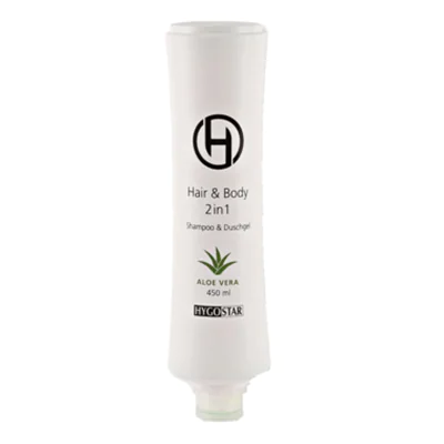 HYGOSTAR Shampoo 2in1 Aloe Vera Squeeze Flasche Kunststoff 0,45l