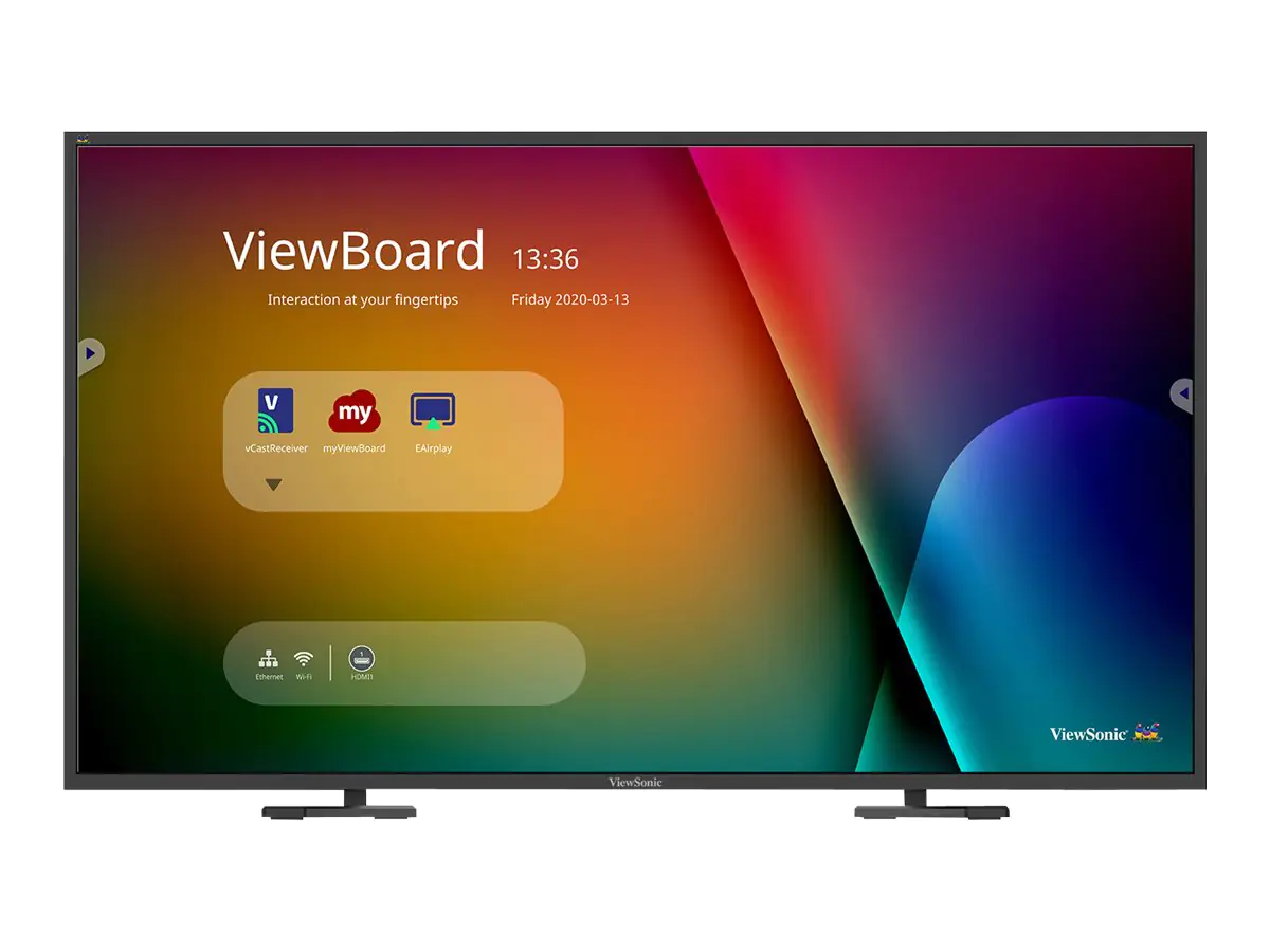 ViewSonic ViewBoard IFP4320 - 109 cm (43") Diagonalklasse (108 cm (42.51") sichtbar) LCD-Display mit LED-Hintergrundbeleuchtung - interaktiv - mit Touchscreen (Multi-Touch) - 4K UHD (2160p) 3840 x 2160