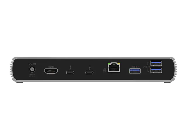 ICY BOX IB-DK8801-TB4 - Dockingstation - USB-C / Thunderbolt 4 - HDMI, DP - 1GbE - 135 Watt