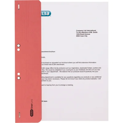 ELBA Ösenhefter 100091776 DIN A4 250g Manilakarton rt 25 St./Pack. ELBA Ösenhefter 100091776 DIN A4 250g Manilakarton rt 25 St./Pack.