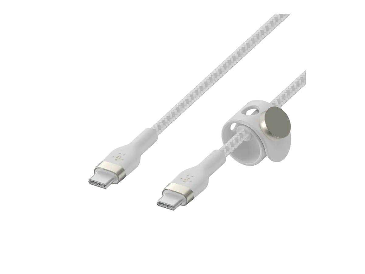 Belkin BoostCharge - USB-Kabel - USB-C (M) zu USB-C (M) CAB011BT3MWH