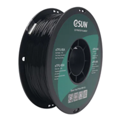 Esun eTPU-95A 1.75mm Black 1kg 3D Filament Esun eTPU-95A 1.75mm Black 1kg 3D Filament