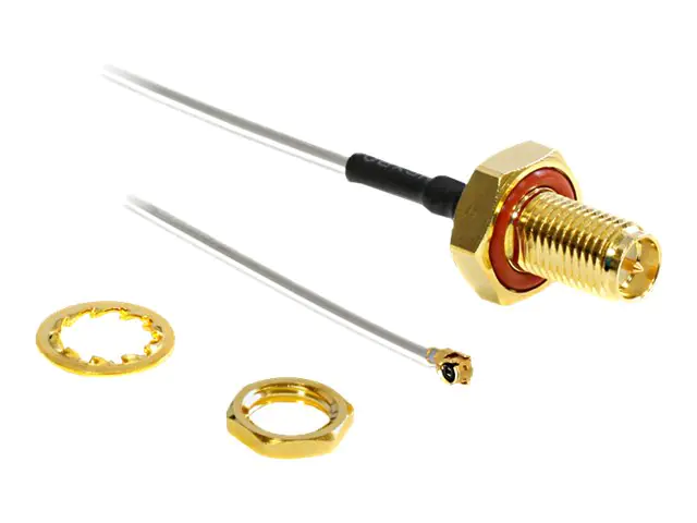 Delock HF Antenna Connection for Installation - Antennenadapter - RP-SMA (W) 88458