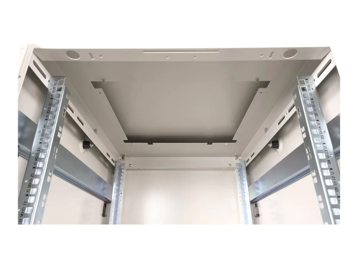 ROLINE Pro - Schrank Netzwerkschrank - mit Glastür, 600 x 800 mm (B x T)