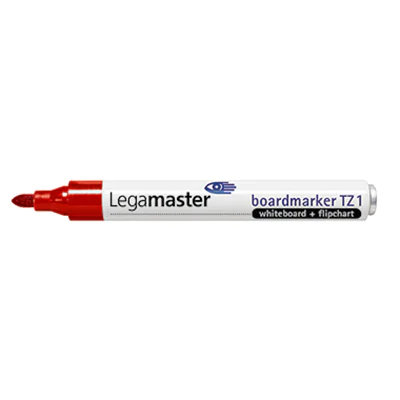 LEGAMASTER TZ 1 Boardmarker rot, 10 Stück(e), Rot, Weiß, 1,5 mm, 3 mm, 13,8 mm 7-110002