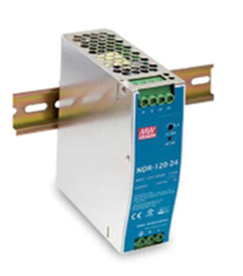 Mean Well NDR-120 Series NDR-120-24 - Netzteil (DIN-Schienenmontage möglich) - Wechselstrom 115/230 V - 120 Watt Mean Well NDR-120 Series NDR-120-24 - Netzteil (DIN-Schienenmontage möglich) - Wechselstrom 115/230 V - 120 Watt