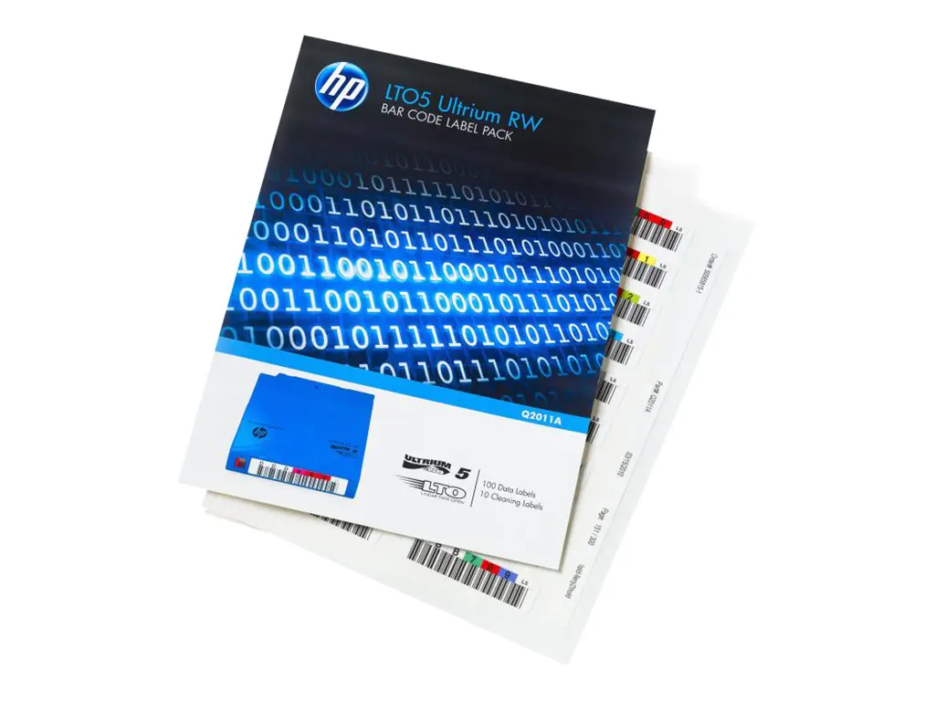 HP Enterprise LTO-5 Ultrium RW Bar Code Label Pack - Strichcodeetiketten