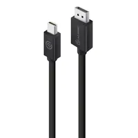 ALOGIC Elements Series - DisplayPort-Kabel - Mini DisplayPort (M) zu DisplayPort (M) - 1 m - 4K Unterstützung - Schwarz