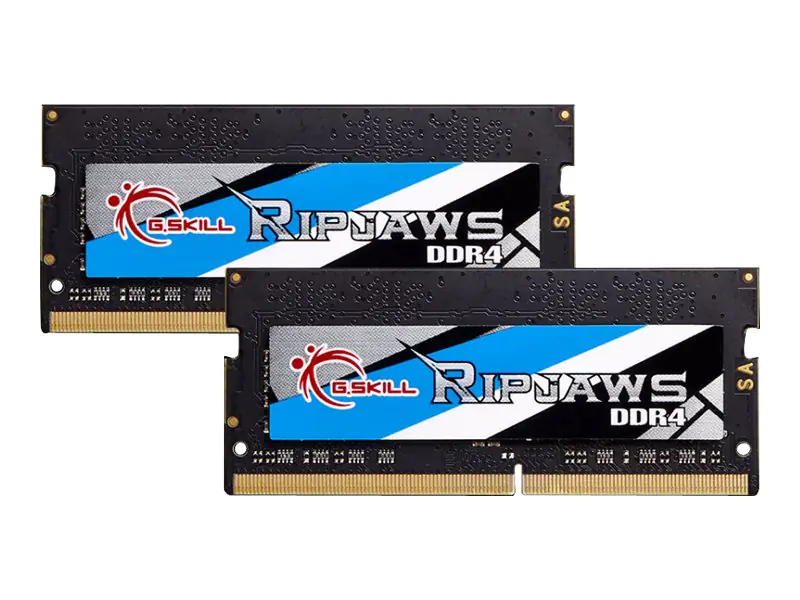 G.Skill Ripjaws - DDR4 - kit - 32 GB: 2 x 16 GB - SO DIMM 260-PIN - 2666 MHz / PC4-21300 - CL19 - 1.2 V - ungepuffert - non-ECC