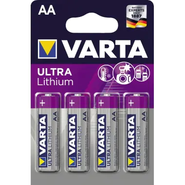 Varta Batterie 6106301404 AA Mignon 1,5V 4 St./Pack. Varta Batterie 6106301404 AA Mignon 1,5V 4 St./Pack.