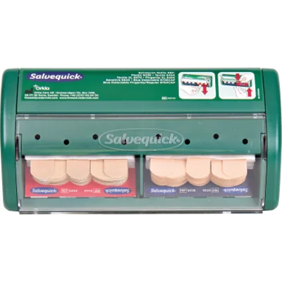 Salvequick Pflasterspender 490700 grün +Refill 6444/6036 Salvequick Pflasterspender 490700 grün +Refill 6444/6036