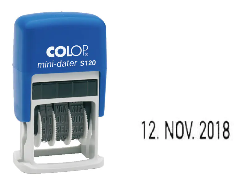COLOP Mini-Dater S 120 - Stempel - Selbstfärbend 14520002
