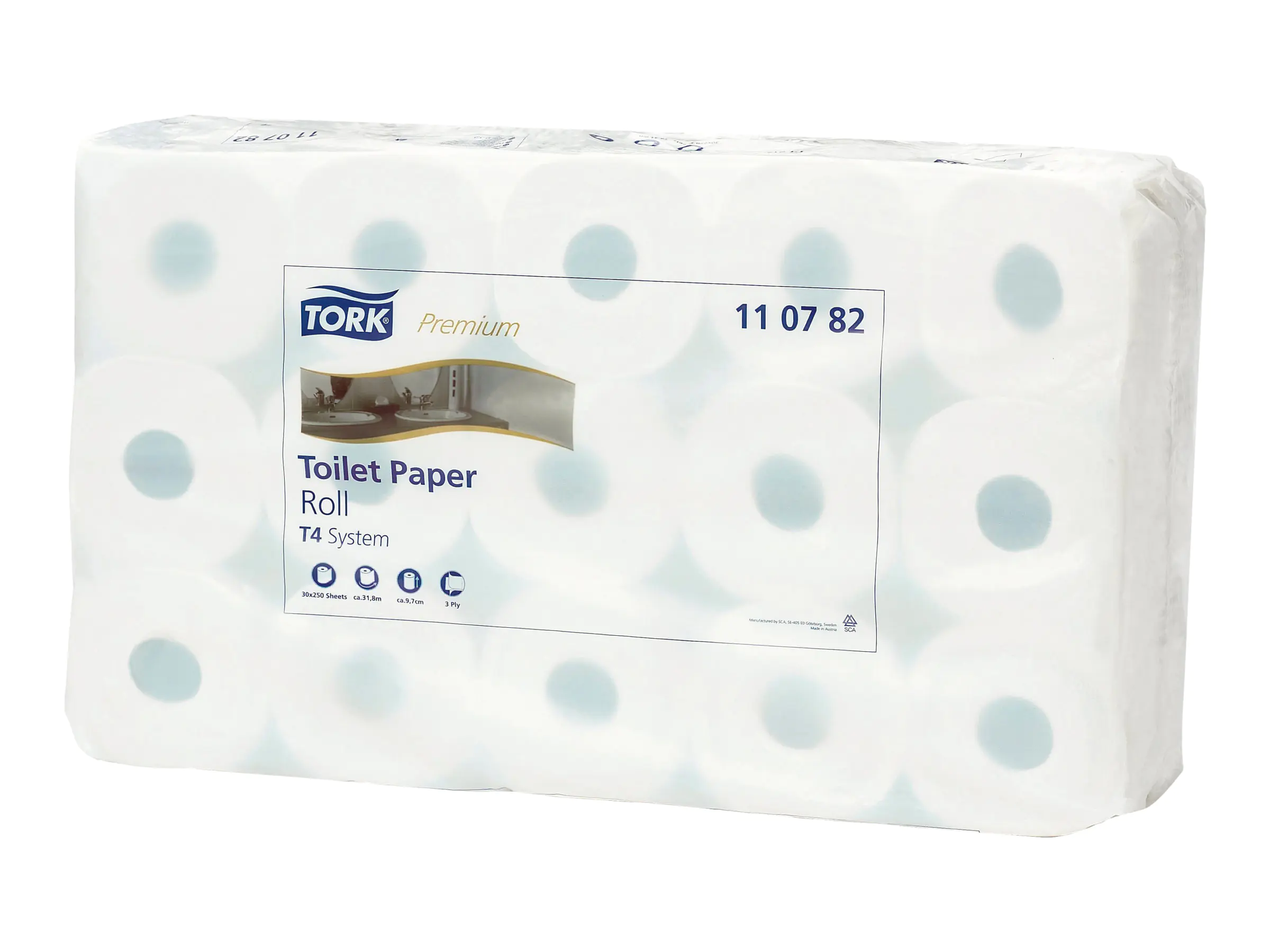 TORK Premium T4 - Toilettenpapier - 158 g - 250 110782
