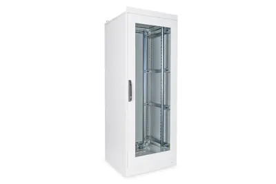 DIGITUS Professional DN-19 42U-I-8/8-1 - Schrank Netzwerkschrank - Hellgrau, RAL 7035 - 42HE - 48.3 cm (19")