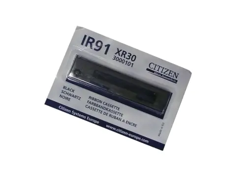 Citizen IR-91B - Schwarz - Farbbandkassette - für Citizen MD-911; iDP 3110, 3111