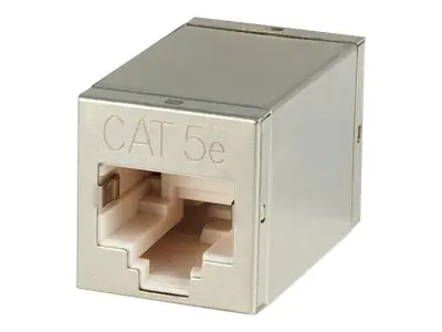 Lindy - Netzwerkkoppler - RJ-45 (W) zu RJ-45 (W) - 1.8 cm - STP - CAT 5e Lindy - Netzwerkkoppler - RJ-45 (W) zu RJ-45 (W) - 1.8 cm - STP - CAT 5e