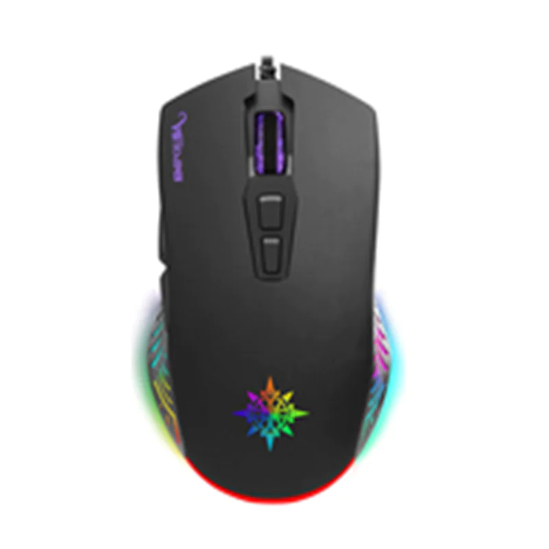 INCA IMG-309, Beidhändig, USB Typ-A, 7200 DPI, Schwarz