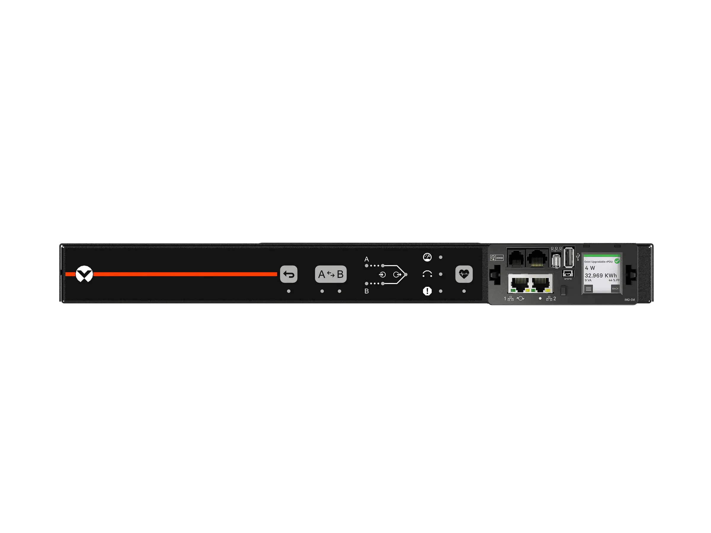 Vertiv Geist Rack Transfer Switch Outlet Level Monitoring AUU5M1R5-06CF17-2C20C20A900-D -