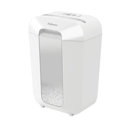 Fellowes® Aktenvernichter Powershred® LX70 P-4 Papier, Heftklammern, Büroklammern, Kreditkarten Partikelschnitt weiß Fellowes® Aktenvernichter Powershred® LX70 P-4 Papier, Heftklammern, Büroklammern, Kreditkarten Partikelschnitt weiß