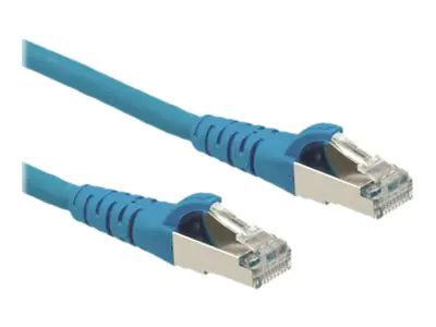 Roline - Patch-Kabel - RJ-45 (M) bis RJ-45 (M) - 3 m - SFTP, PiMF - CAT 6a - Blau